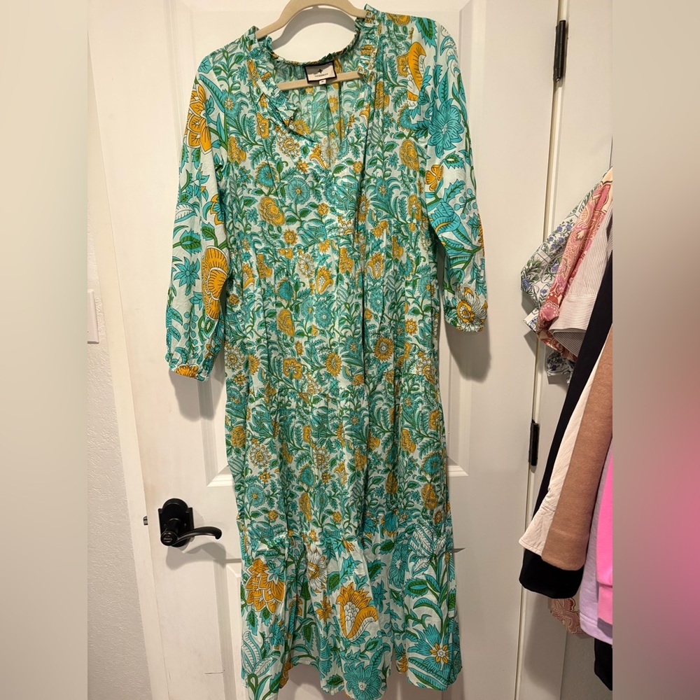 Cotton print dress